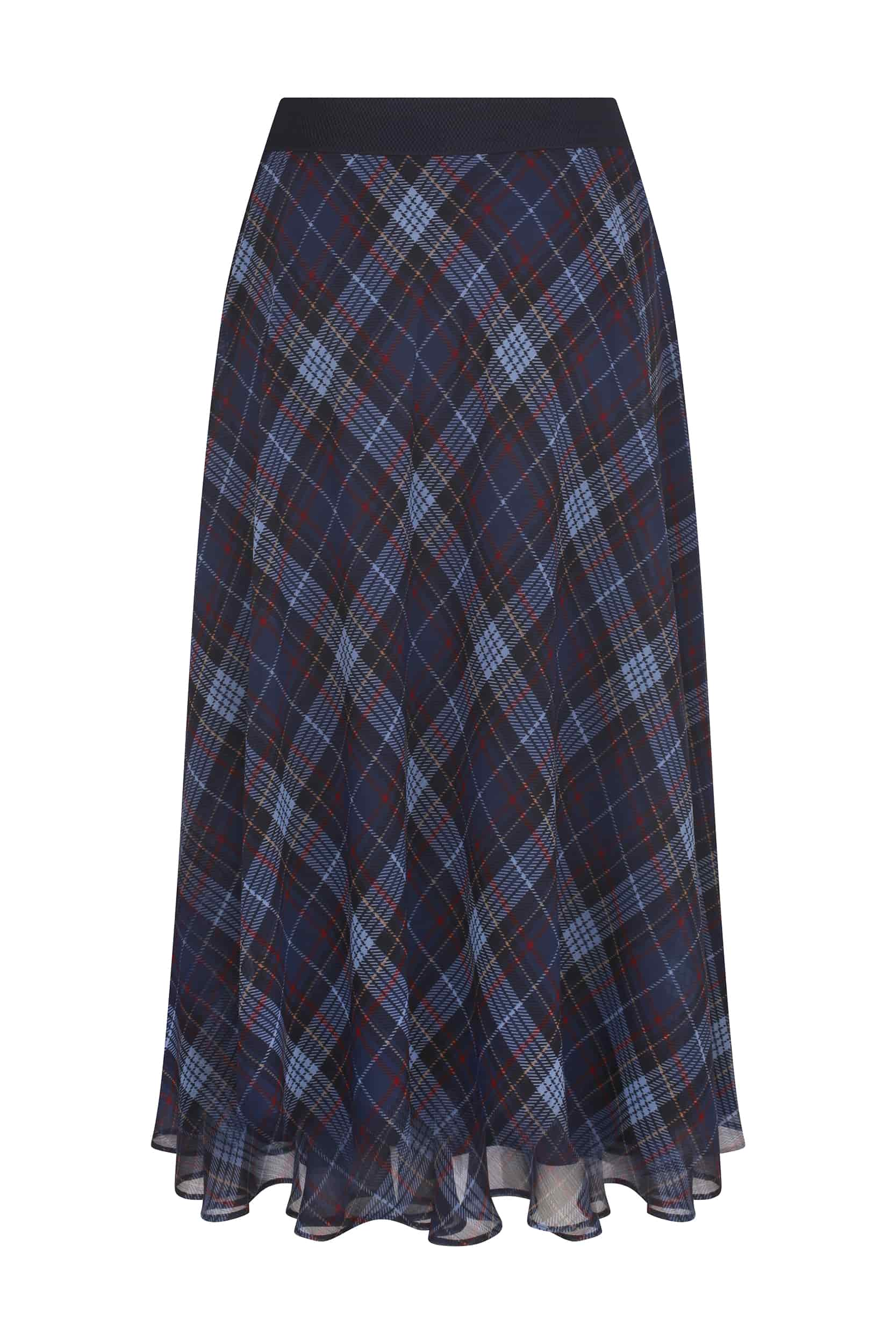 Plaid Long Skirt – Rocco